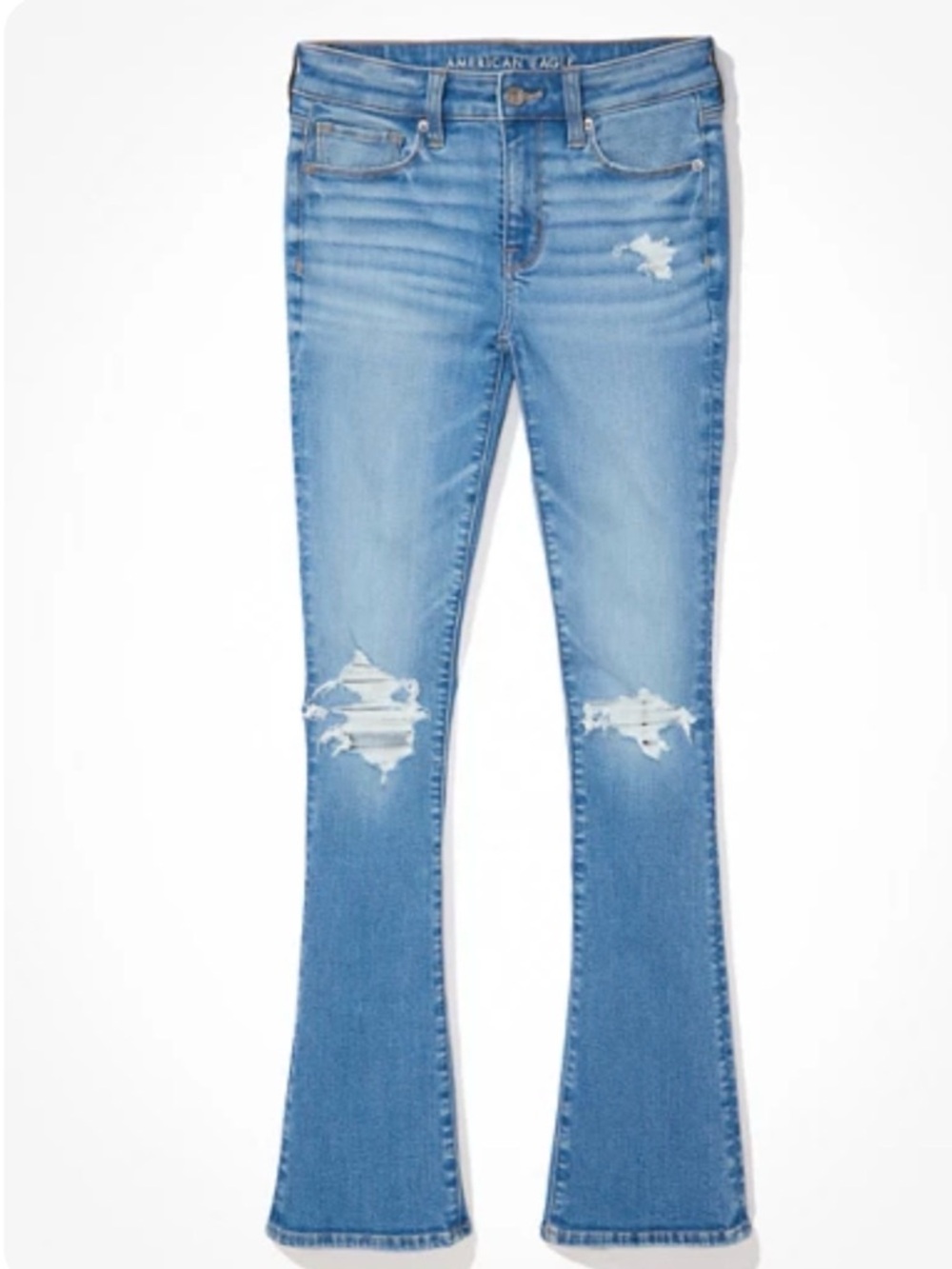 American Eagle Outfitters High Waisted Skinny Kick Jeans